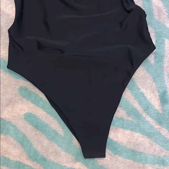 Aerie Super Scoop Black One Piece Swimsuit XL - Picture 5 of 10